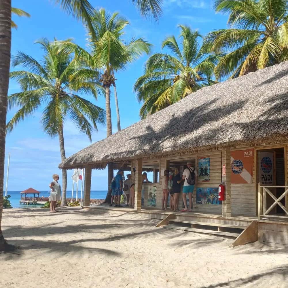 Dive Center at Catalonia Bayahibe